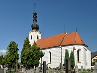 Hbitovn kostel  sv. Albty - Tebo (kostel) - Bon pohled