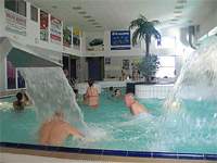 Aquapark Boskovice (kryt aquapark) - Chrlie vody