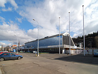 Plaveck stadion Podol - Praha 4 (bazn) - Budova baznu
