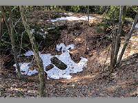 Hrdek Bradlo - Doln Olenice (zanikl hrad) - 