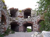Dviky (zcenina hradu) - 