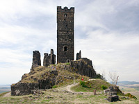 Hrad Hzmburk (zcenina hradu) - 
