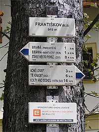 Frantikov - bus (rozcestnk)