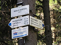 sedlo Sktek (rozcestnk) - 