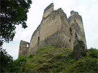Hrad Kostomlaty - Kostomlaty pod Mileovkou (zcenina hradu)