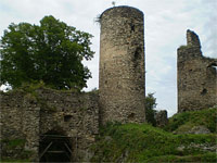 Hrad Kostomlaty - Kostomlaty pod Mileovkou (zcenina hradu) - 