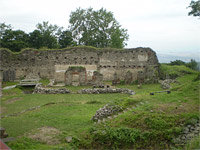 Hrad Kostomlaty - Kostomlaty pod Mileovkou (zcenina hradu) - 