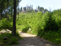 Osta (vrchol) - Skaln tvary