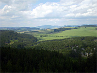 Osta (vrchol) - Vhledy z Ostae