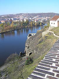 Vyehrad - Praha 2 (hrad, pevnost) - Pohled na Libuinu lze