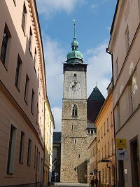 Kostel sv. Jakuba Vtho - Jihlava (kostel) - V kostela sv. Jakuba Vtho