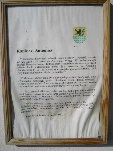 Kaple sv. Antonna  - Vikovice (kaple) - Kaple