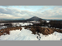 Pastevn vrch - Dnsk vrchovina (vrchol, vyhldka) - 