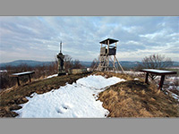 Pastevn vrch - Dnsk vrchovina (vrchol, vyhldka) - Pastevn vrch