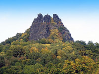 Vrabinec - Vrbnk (zcenina hradu)