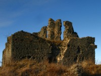 umburk - umn, Nov umburk (zcenina hradu) - umburk - zcenina hranolov ve