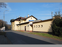 Bludov (eleznin stanice) - Ndran budovy