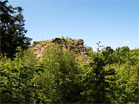 foto Lsek - Bukov (zcenina hradu)