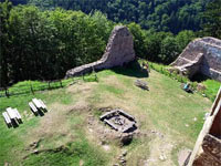 Litice (hrad) - Horn ndvo