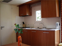 Camping Sokol - Praha (Kemp) - Kuchyka v domku