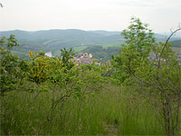 Damil (vrchol, lom) - Pohled z vrcholu