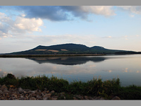 Dvn (vrchol) - Pohled na Dvn pes Novomlnsk ndre