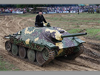 Vojensk technick muzeum - Leany (muzeum) - Ukzka z Tankovho dne