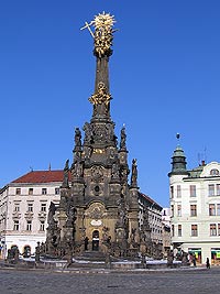 Sloup Nejsvtj Trojice - Olomouc (drobn pamtka)