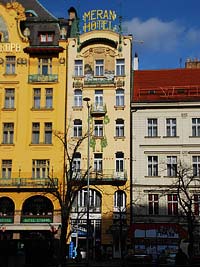 Hotel Meran - Praha 1 (hotel) - Budova hotelu