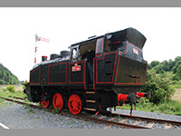 eleznin skanzen - Lupn (skanzen) - Parn lokomotiva 317.053