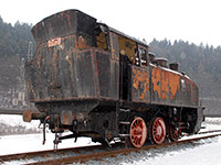 eleznin skanzen - Lupn (skanzen) - Parn lokomotiva 317.053