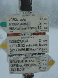 Sedlo p. Vesovkou (rozcestnk) - 