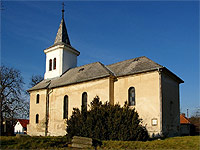 Kostel sv. Bartolomje - Bchory (kostel) - Kostel