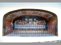 Kostel sv. Jana Ktitele - umperk (kostel) - Malba v bon nice