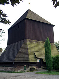 Zvonice s obrácenými zvony - Rovensko pod Troskami (zvonice)