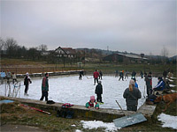Koupalit - Hvozdec (koupalit) - V zim