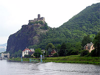 Stekov (hrad) - Stekov z lod