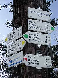erven k - sedlo (rozcestnk) - 
