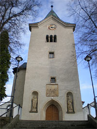 Kostel sv. Ji - Boitov (kostel) - Zpadn prel se vstupem a v 