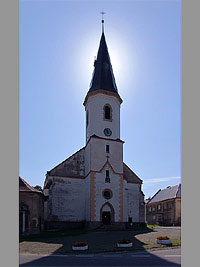 Kostel sv. Vta - Osen (kostel) - Kostel