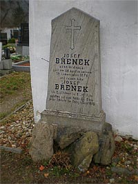 Nhrobek Josefa Benka - Pedklte (pomnk)