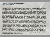 Socha sv. Jana Nepomuckho - Nov Dm (drobn pamtka) - Informan tabulka