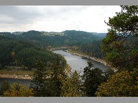 Pehrada - Vr (pehrada) - Vrsk pehrada - pohled ze skal nad pehradou