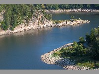 Pehrada - Vr (pehrada) - Vrsk pehrada - pohled ze skal nad pehradou