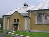 Kostel sv. Jakuba Vtho - Lesnice (kostel) - Pohled z boku