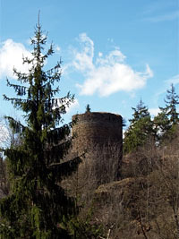 Rabtejn nad Stelou (zcenina hradu) - Rabtejn nad Stelou