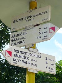 umperk - Zbesk (rozcestnk) - 