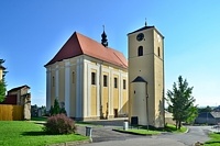 Kostel sv. Jana Ktitele  - Urice (kostel) - Urice kostel 