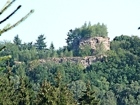 Zcenina Frymburk - Nov Hrdek (hrad)