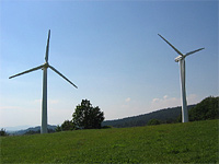 Větrné elektrárny - Ostružná (technická zajímavost)